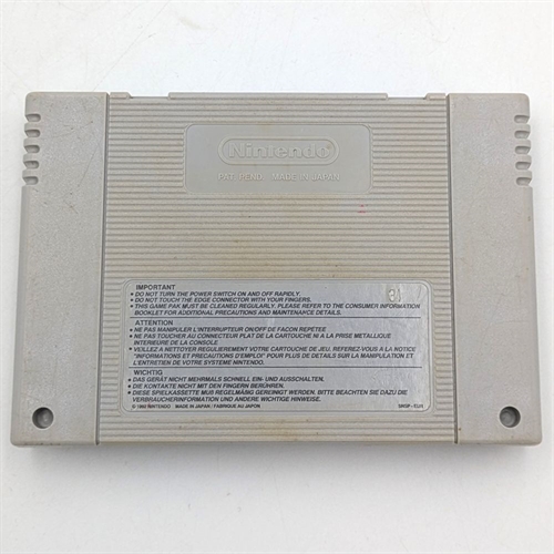 Turn and Burn No Fly Zone - Cartridge - SNES Spil - (UKV) (B Grade) (Genbrug)